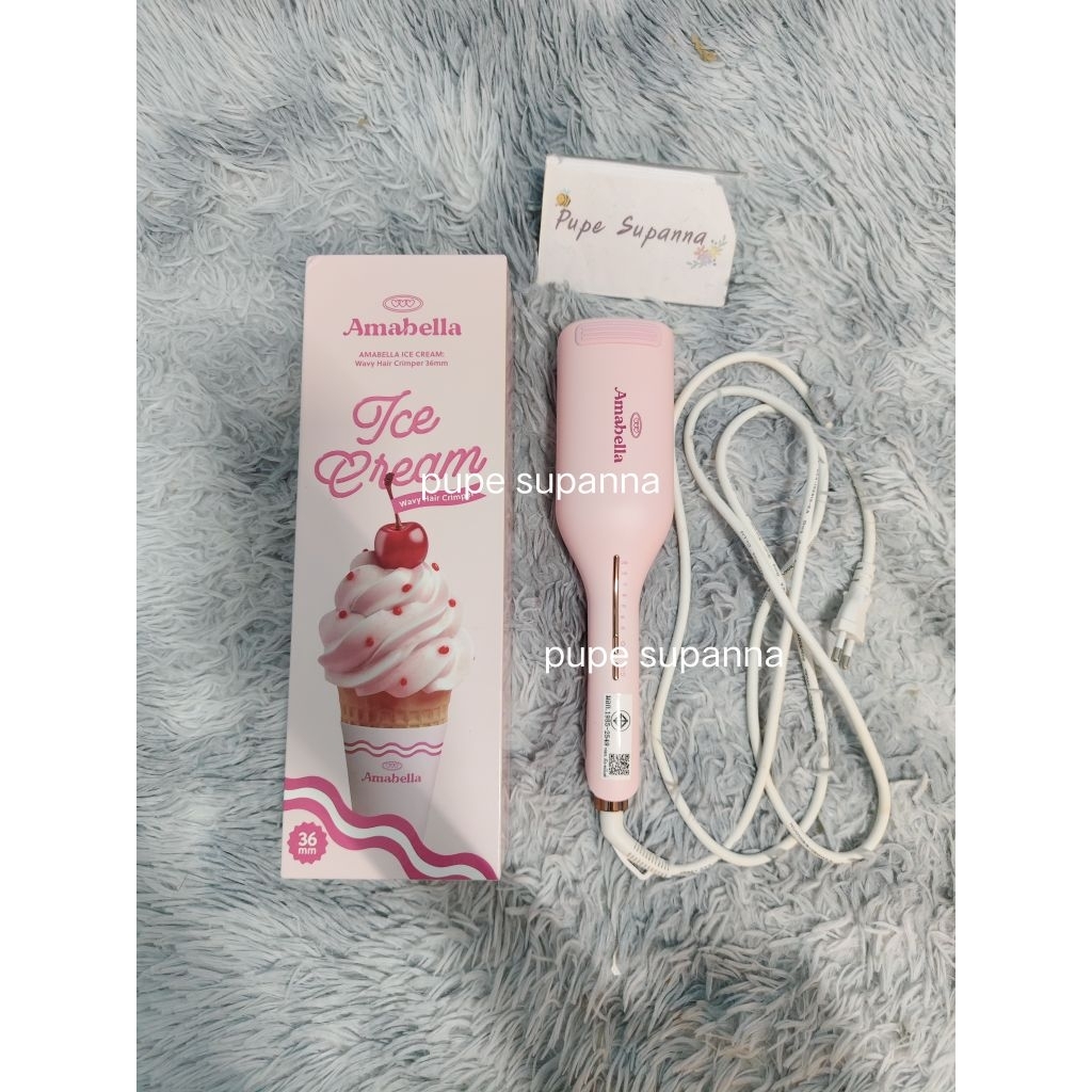 เครื่องหนีบผมลอนมาม่า Amabella  ขนาด 36 mm