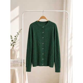 OVERSIZE -TOP เสื้อคลุมโอเวอร์ไซส์แบบถักเกลียวรุ่น OVERTOP