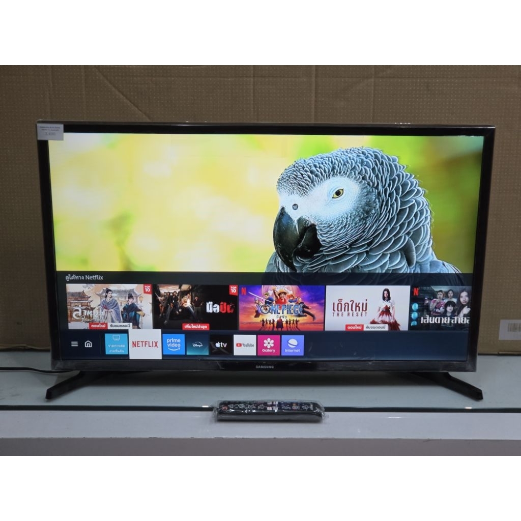 Samsung 32 inch smart tv (มือสอง) รุ่น UA32T4300AKXXT ปี 2020 มีขาตั้ง/ไม่มีขาตั้งโต๊ะ