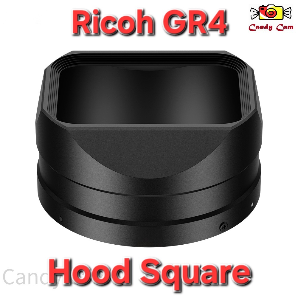 Hoodlens ฮู้ดเหลี่ยม SquareHood New!! สำหรับ Ricoh GR4 GR IV