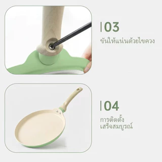 28 ซม . Hijau Non Stick กระทะแพนเค ้ ก Crepe กระทะไข ่ เซรามิคกระทะพิซซ ่ ากระทะกระทะ PFOA ฟรีเหมาะสําหรับเตาทั ้ งหมด