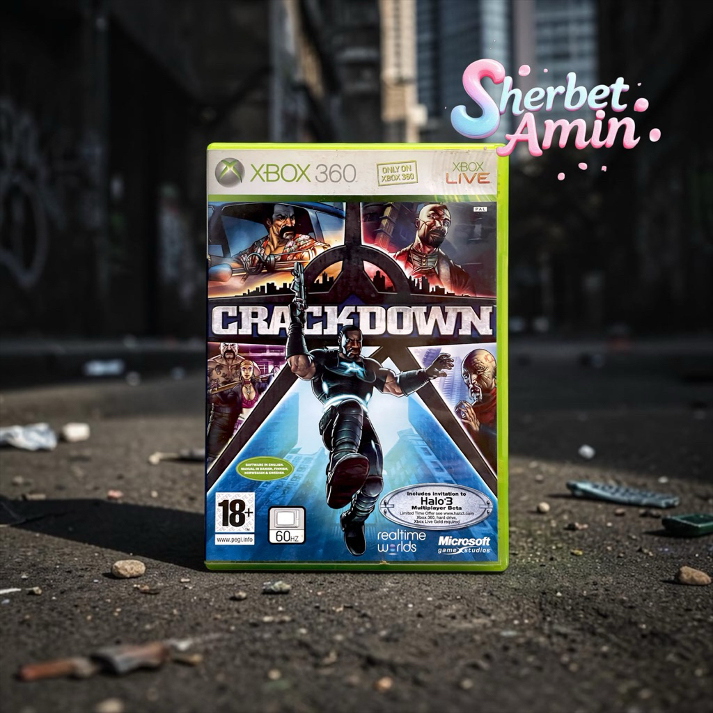 แผ่นเกม Xbox 360 มือสอง / Crackdown / zone 2