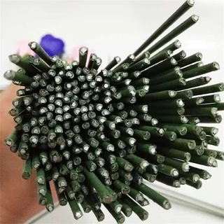 ก้านดอกกุหลาบลวดสีเขียว 40CM แพ็ค 50 ชิ้น Flower Stem สำหรับดอกไม้ประดิษฐ์ DIY งานฝีมือ