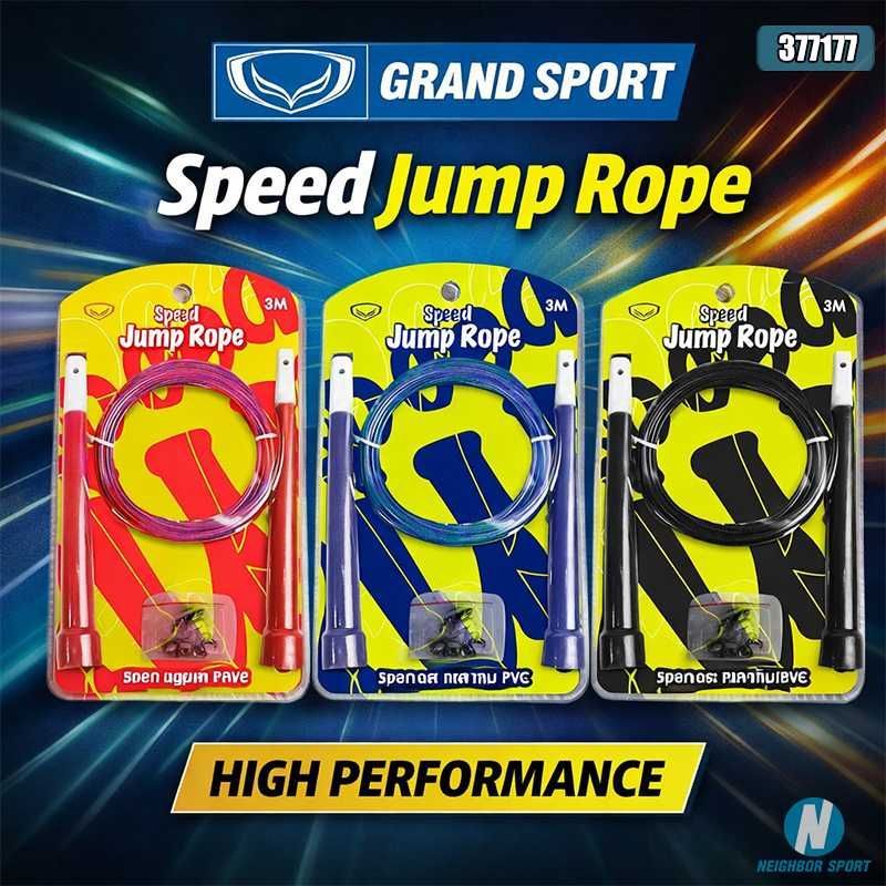 เชือกกระโดด แบบลวดสลิง (Speed Jump Rope) ยี่ห้อ GRAND SPORT #377177