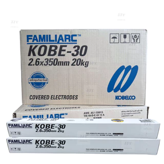 KOBELCO ลวดเชื่อมรุ่น KOBE-30 ขนาด 2.6 mm กล่องละ 2 กก. ลวดเชื่อมเหล็กเหนียว ประสิทธิภาพสูง ของแท้จากโรงงาน