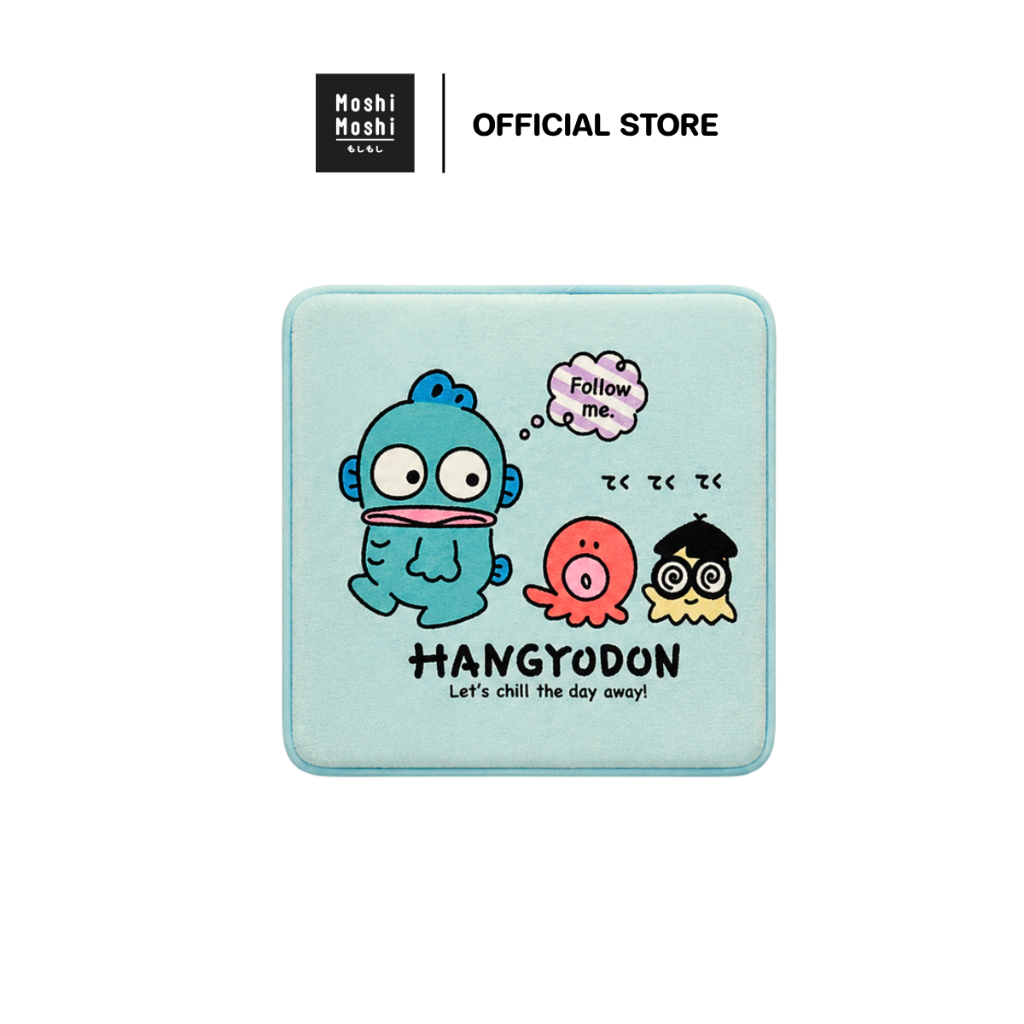 Moshi Moshi เบาะรองนั่ง เบาะรองนั่งเก้าอี้ ลาย Hangyodon ลิขสิทธิ์แท้จากค่าย Sanrio รุ่น 6100008312