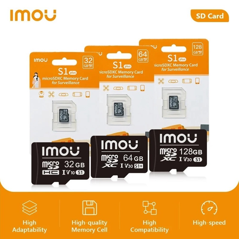 เมมโมรี่การ์ด IMOU แท้ Micro SD Card ความจุเลือกได้ 32GB ถึง 2TB