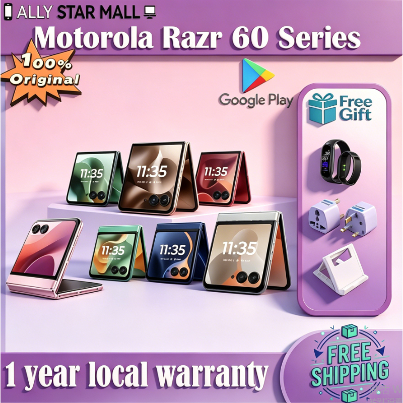 Global Motorola Razr 60 Ultra Snapdragon 8 Elite Motorola Razr 60 Pro Snapdragon 8sGen3 Motorola Raz