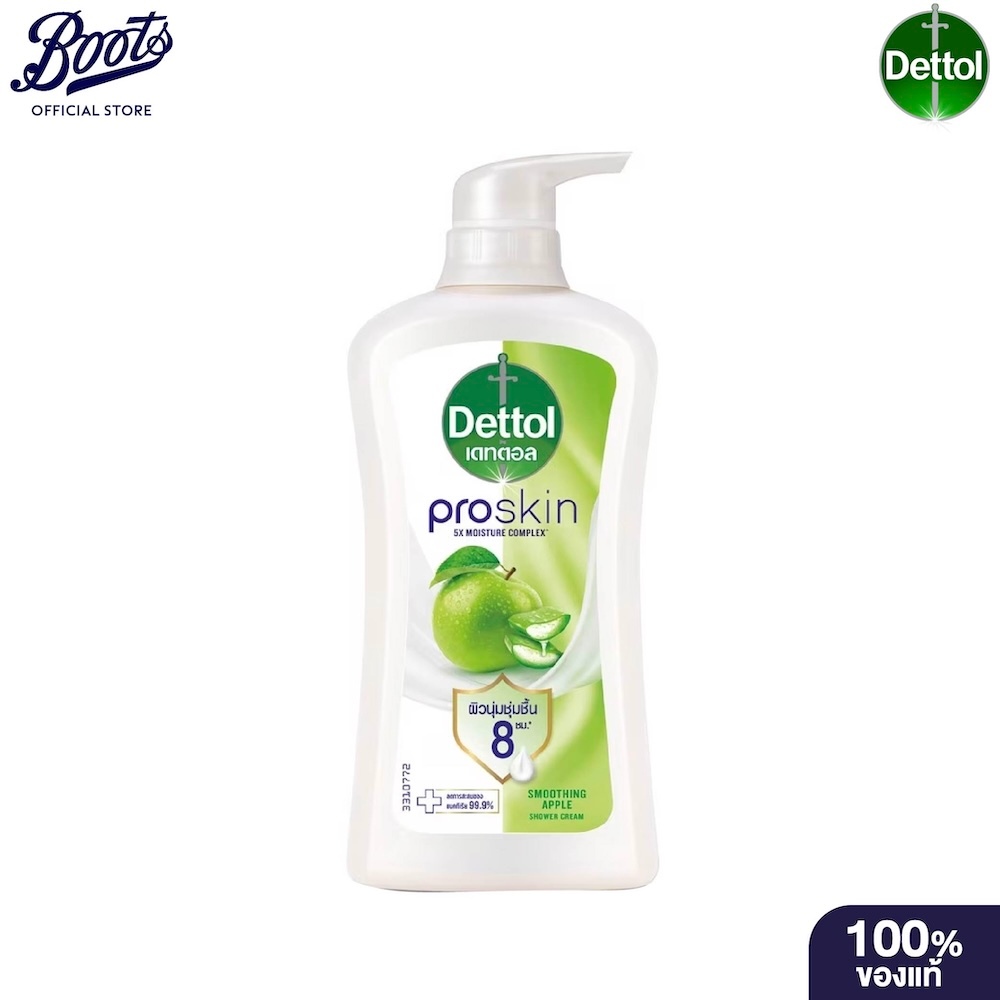 Dettol Smoothing Shower Gel 450 ML เดทตอล เจลอาบน้ำสูตรสมูทติ้ง 450 มล