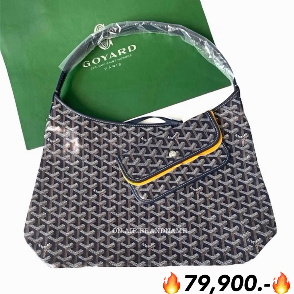 New goyard boheme hobo สี navy สวยสุดๆ