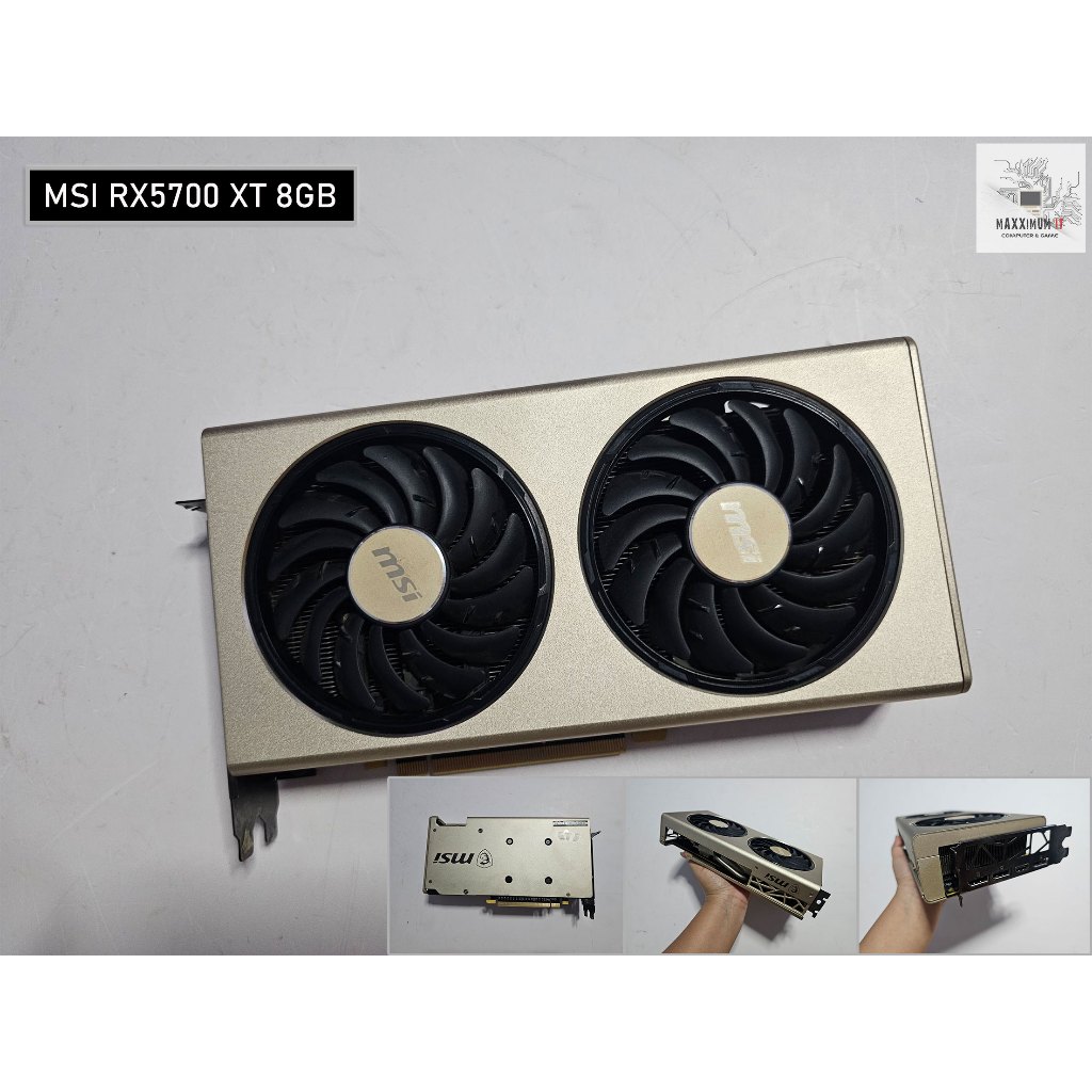 การ์ดจอ (VGA) RX5700 XT 8GB (มือสอง)