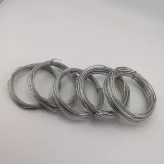 ลวดอลูมิเนียมหุ้มพลาสติก เส้นนุ่ม ดัดง่าย 5เมตร สำหรับงาน DIY ทุกประเภท