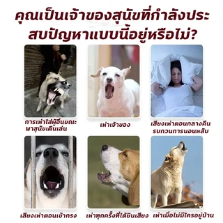 Stop Barking 🐶ปลอกคอกันเห่า ปลอกคอฝึกสุนัข ปลอกคอกันหมาเห่า ปลอกคอกันเห่าไฟฟ้า กันน้ำIPX7 ปลอดภัยไม่เป้นอันตราย