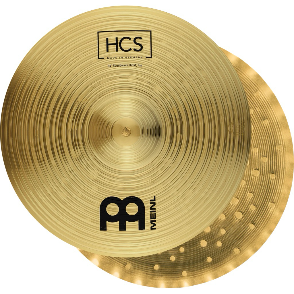MEINL Cymbals HCS Soundwave Hihat - 14" (HCS14SWH)