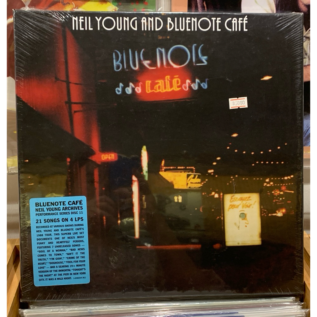 NEIL YOUNG AND BLUENOTE CAFE 4lp 33rpm