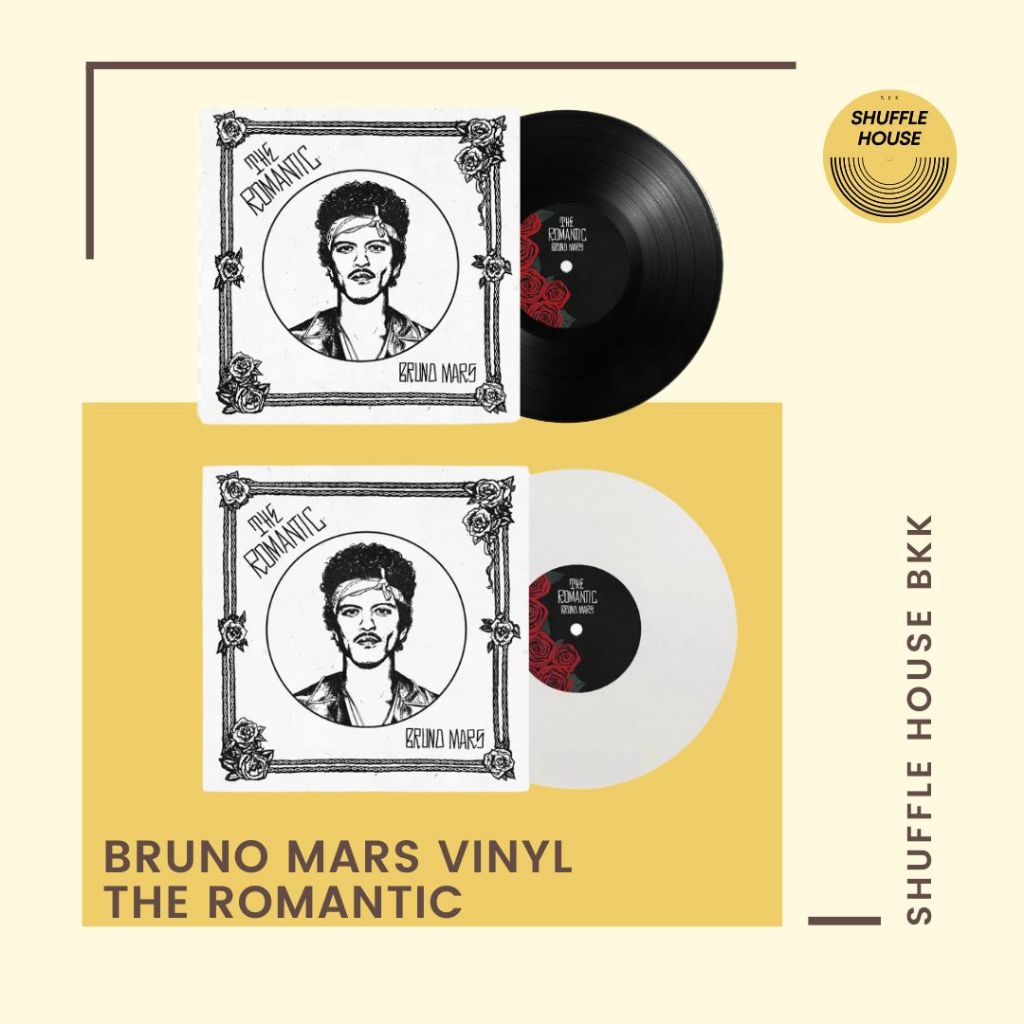 (พร้อมส่ง_ส่งด่วนได้) Bruno Mars อัลบั้ม The romantic Vinyl แผ่นเสียง/แผ่นไวนิล/แผ่นใหม่ซีล LP