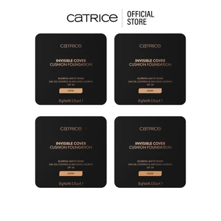 [NEW] Catrice Invisible Cover Cushion Foundation คาทริซ คุชชั่น รองพื้น ปกปิดนาน 24 ชม. ติดทน คุมมัน