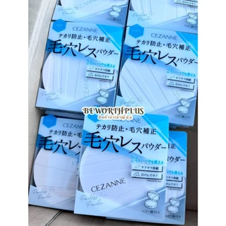 [พร้อมส่ง] Cezanne Poreless Poweder CL Clear แป้งทาหน้า ไร้สี เรียบเนียน ไร้รูขุมขน ทาแล้วผิวสวยมากๆๆ