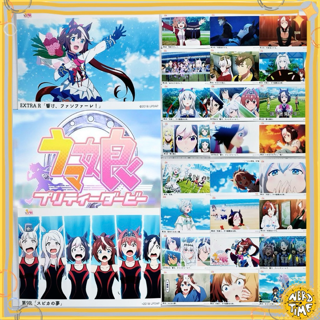 🐎 Umamusume 🐎 Pretty Derby Anime Bromide Oguri Teio Seiun Sky Tamamo Cross Mcqueen Goldship แยกขาย โ