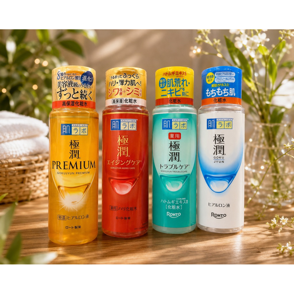 ✅ พร้อมส่ง ✅ หิ้วจากญี่ปุ่น  -น้ำตบในตำนาน HADA LABO 170ml น้ำตบตัวดัง