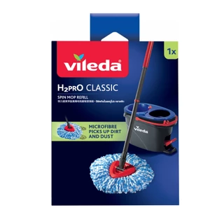 Vileda H2pro Spin/RinseClean Refill - วิเลดา รินซ์ คลีน รีฟิล | ถังปั่น ไม้ม็อบ ผ้าม็อบ ไมโครไฟเบอร์ อะไหล่ผ้าม็อบ ม๊อบ