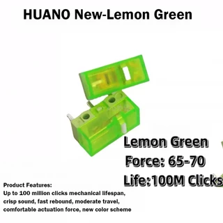 สวิตช์เมาส์ HUANO Micro Switch/OMRON Micro Switch/KAILA ไมโครสวิตช์ 3ขา อะไหล่เมาส์เกมมิ่ง แบบคลิกเด้ง ทนทาน