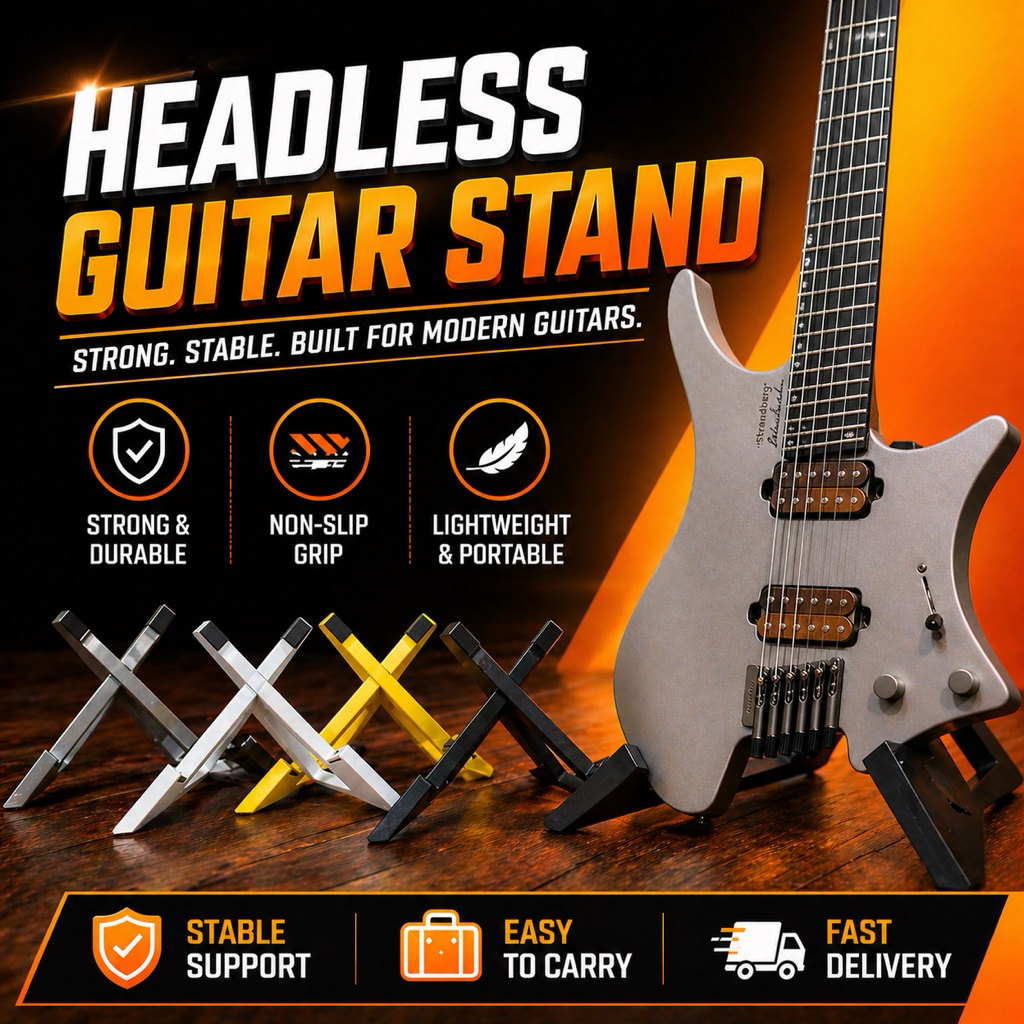 ขาตั้งกีตาร์หัวตัด Headless Guitar
