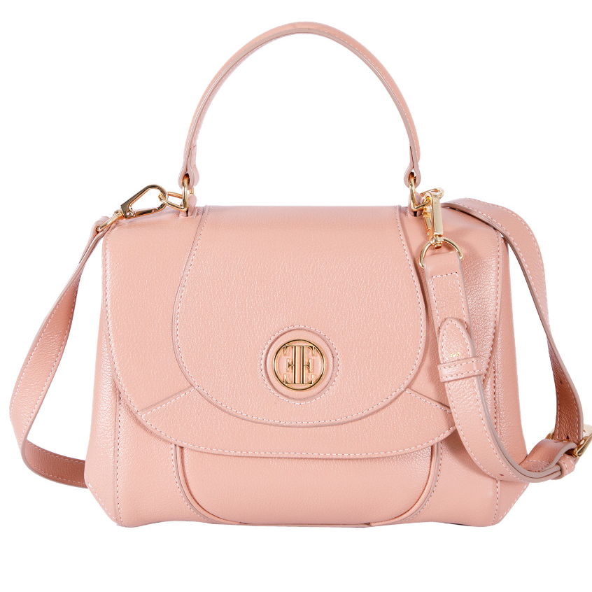 ELLE CIRCLE HANDBAG กระเป๋าสะพายหนังแท้ มี 2 สี EWH002225