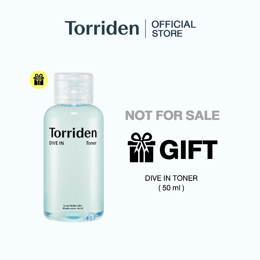 [Free Gift] DIVE-IN Low Molecular Hyaluronic Acid Toner (50ml)