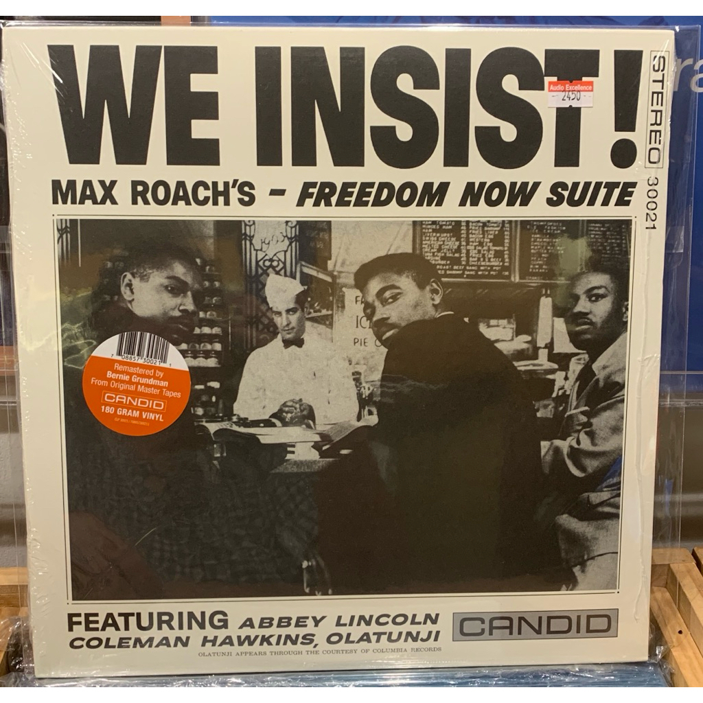 WE INSIST-MAX ROACH'S-FREEDOM NOW SUITE 180g 33rpm