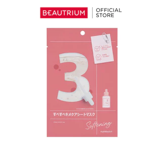 NUMBUZIN No.3 Tingle-Pore Softening Sheet Mask 1ea มาส์ก 27ml