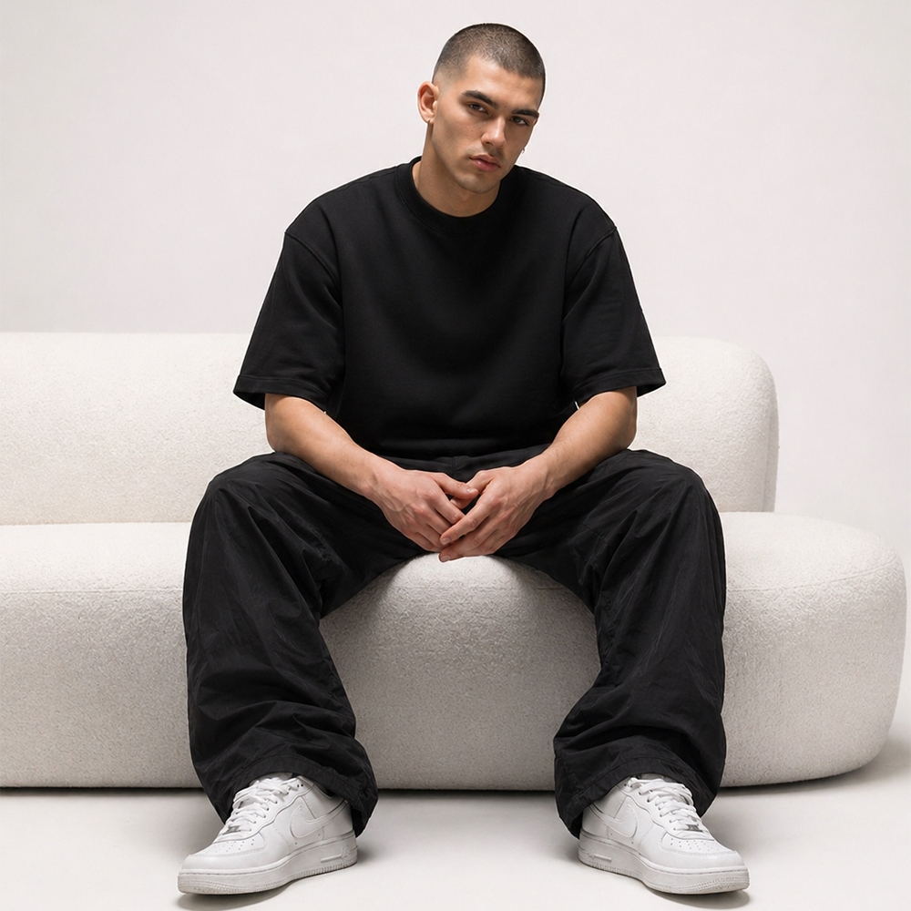 41studio Oversize t-shirt Black