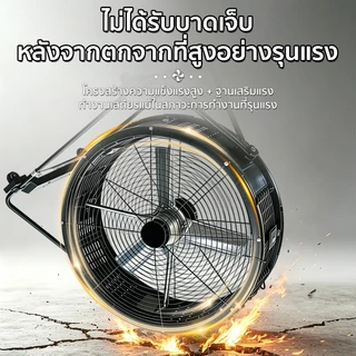 อัปเกรดครั้งใหญ่！พัดลมอุตสาหกรรมขนาดใหญ่39นิ้ว แข็งแรงทนทานปรับความเร็วลมได้ ลมแรง ปริมาณลมมาก พัดลมโรงงาน พัดลมตั้งพื้น