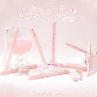 ลด 80% (MC3125) เมลินดา อายไลน์เนอร์กลิตเตอร์ MEILINDA Glitter Glow Shadow and Liner (หมดอายุ 29/11/69)