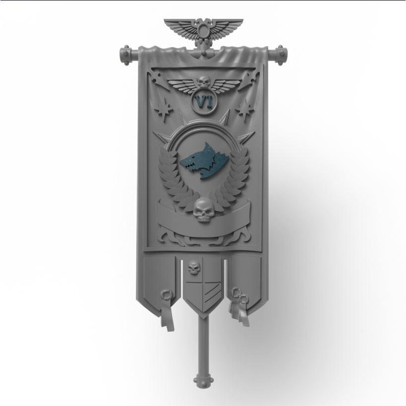 Space wolves  banner
