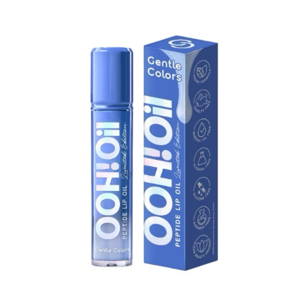 Gentle Colors Ooh! Oil Peptide Lip Oil เจนเทิล คัลเลอร์ อู้ว ออยล์ เปปไทด์ ลิป ออยล์ 7g. #pH Shimmer