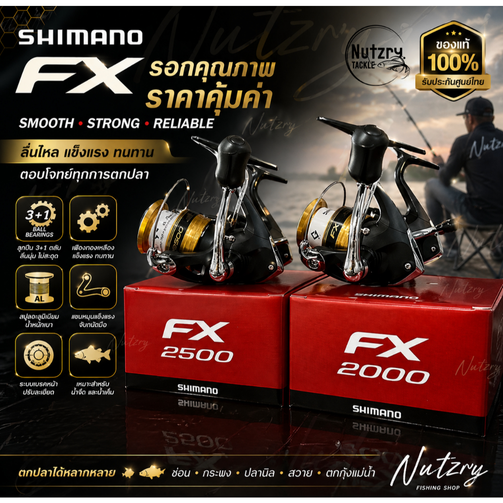 รอกสปิน SHIMANO FX 2019 รุ่นยอดฮิต ขายดี