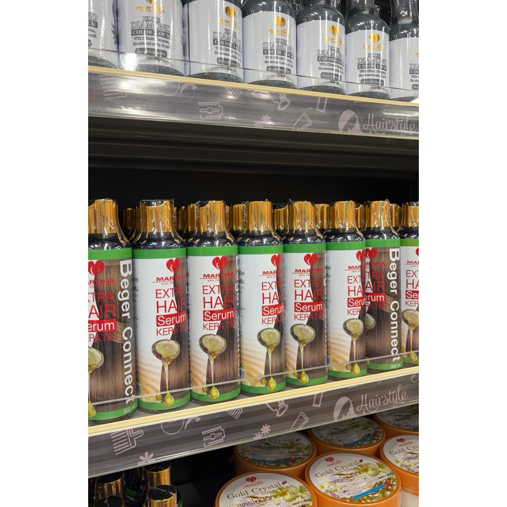 (แพคเกจใหม่) Martina Beger Connect 300ml. มาติน่า เบเยอร์ ตัวเชื่อมแกนเส้นผมก่อนและระหว่างทำเคมี