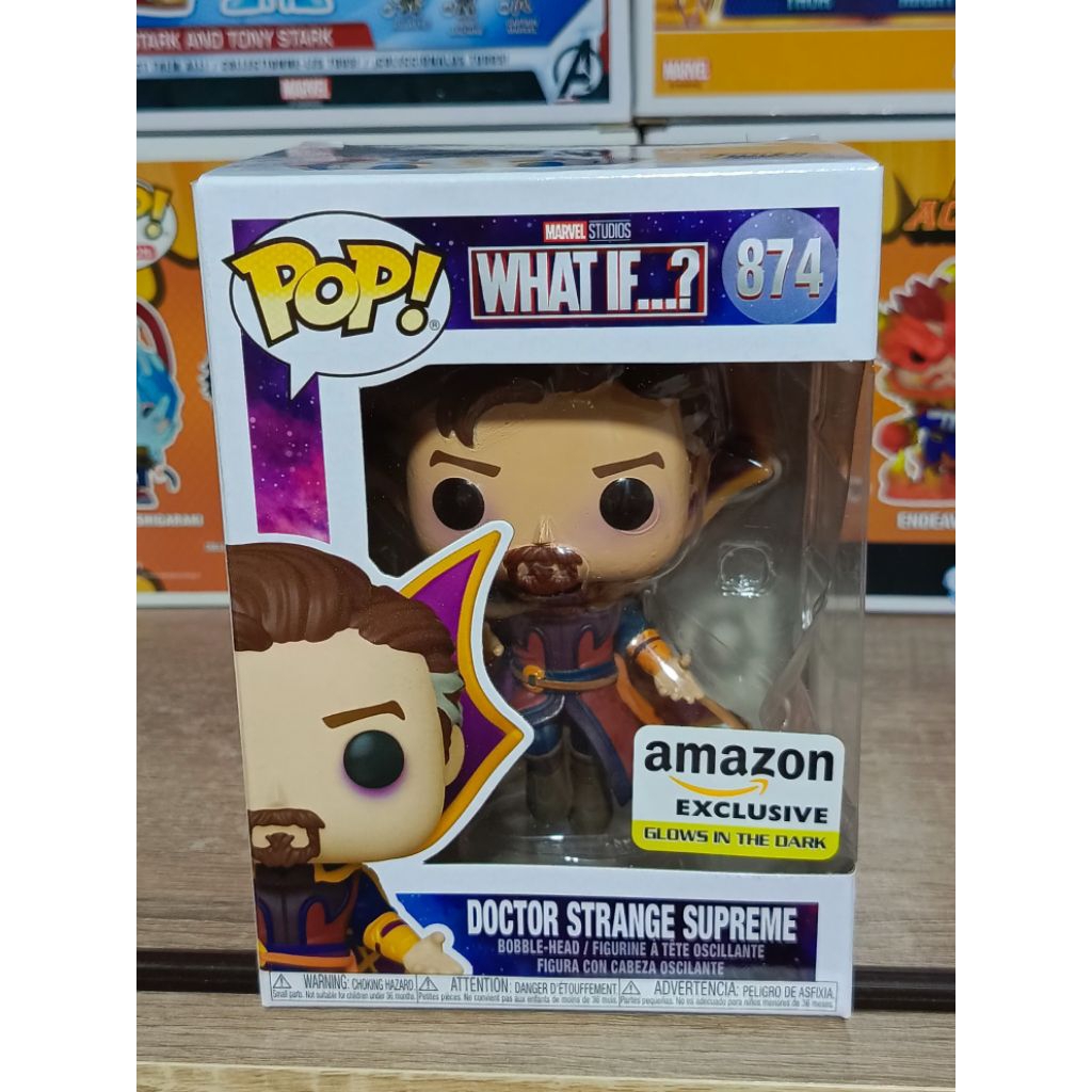 Funko Pop! : What If…? - Doctor Strange Supreme GITD [ กล่องสินค้า - 8/10 ]