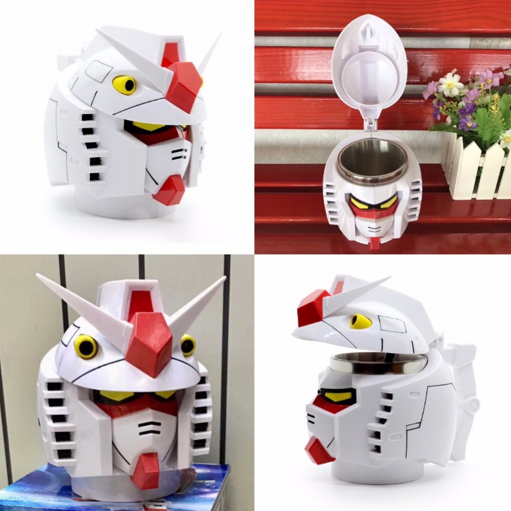 พร้อมส่ง🤖แก้วน้ำกันดัม Gundam mug แก้วของเล่น แก้วของเล่น ของขวัญของแต่งบ้าน Mobile suit gundam glas