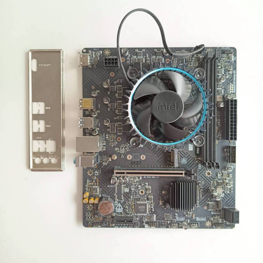 CPU Core i5  12400F + M/B  MSI  PRO  H610M - S  DDR4  (1700)  ประกัน J.I.B 17/05/2028