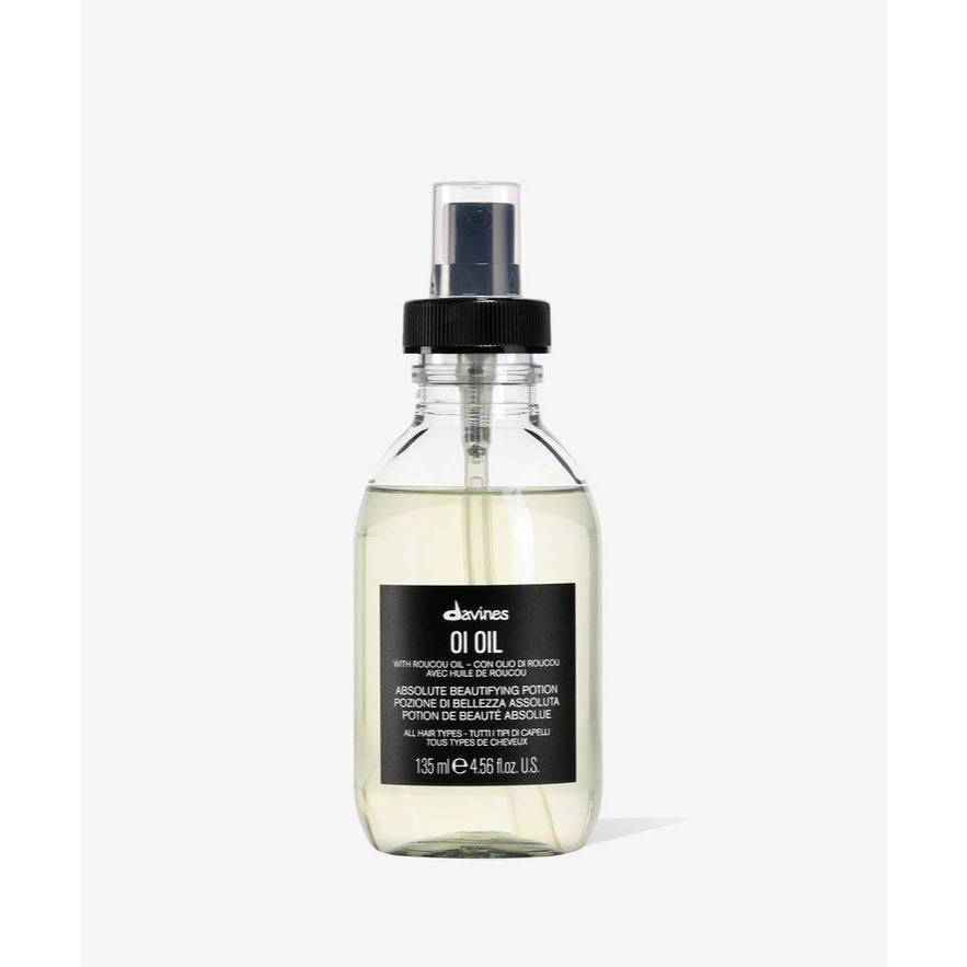 Davines oil oil .ดาวิเนสเซรั่มน้ำมันบำรุงผมที่ไม่ทำให้ผมลีบแบน 135 มล.
