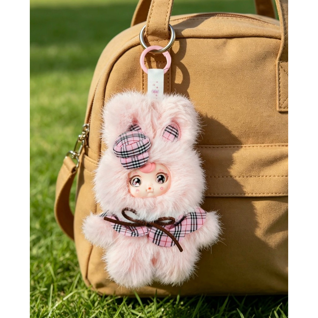 ❤️พร้อมส่งในไทย❤️{แบบจุ่ม} Yumi Retro Travel Charm Plushie พวงกุญแจ รูปที่ 5