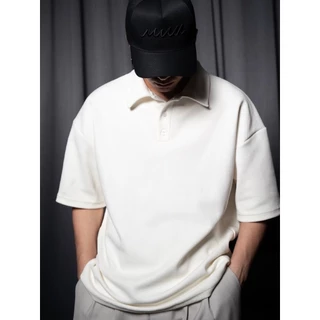 MUU POLO SHIRT เสื้อโปโลโอเวอร์ไซส์ เรียบหรู เนื้อผ้าใส่สบาย