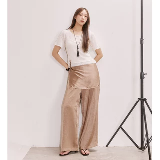 Pair Layered Pants - The Summer Project / กางเกงขายาว กางเกงเรียบ quiet luxury pants, office outfit