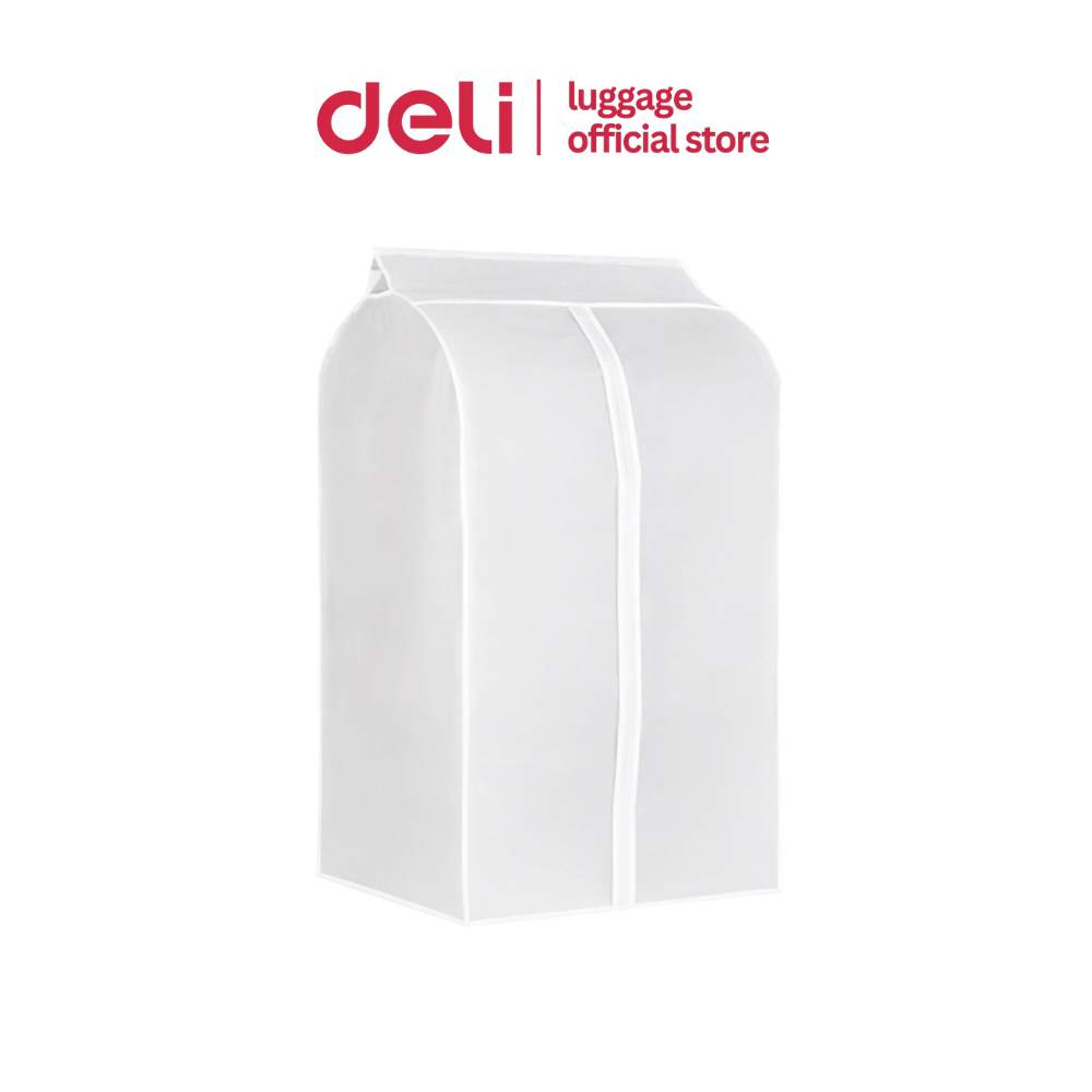 Deli ผ้าคลุมกันฝุ่น3D ผ้าคลุมถนอมเสื้อผ้า ผ้าคลุมอเนกประสงค์ ไร้กลิ่นอับ วัสดุแข็งแรง Clothing Dust Bag