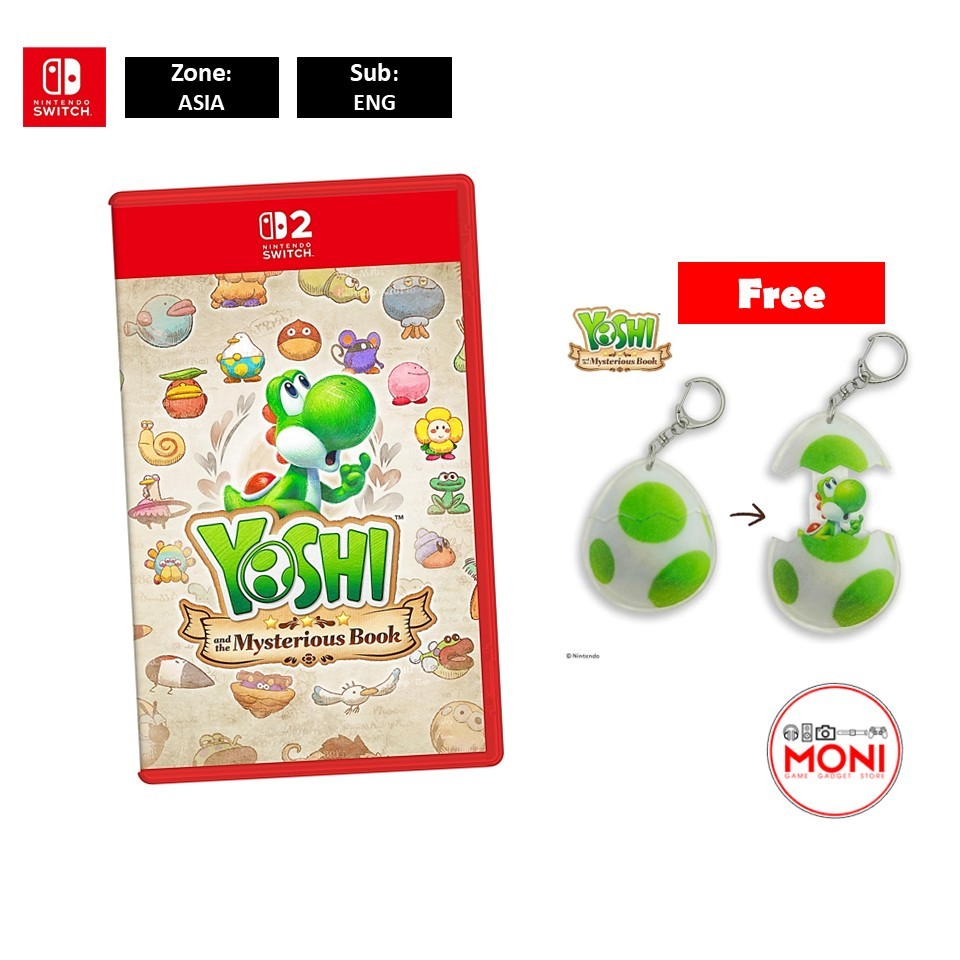 Yoshi and the mysterious book (Asia) (EN) Nintendo Switch 2 Games
