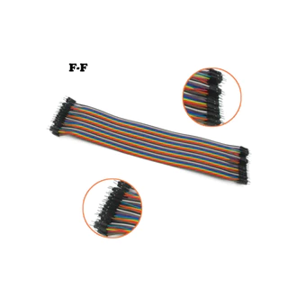สายจัมป์ไฟ Arduino 10/20/30ซม. F-F M-F M-M แพ็ก 40 เส้น (10/20/30ซม. F-F, M-F, M-M)