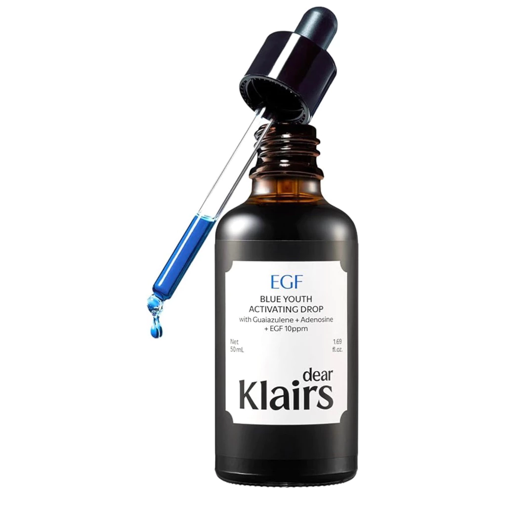 Klairs EGF Blue Youth Activating Drop ฟื้นฟูผิว ปลอบประโลมเร่งด่วน เติมน้ำอิ่มฟู ผิวแข็งแรง 50 mlของใกล้หมดอีกแล้วจ้า