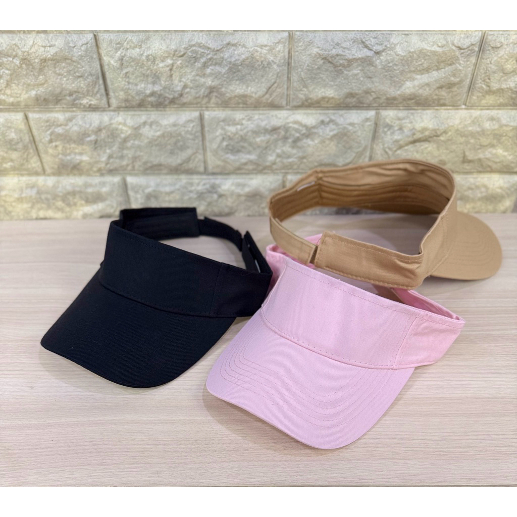 หมวกเปิดหัว visor Cap หมวกวิ่ง